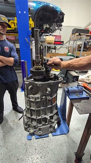 T56 getting a rebuild. Stay tuned for the full breakdown. #svtgarage #fyp #reels #shorts