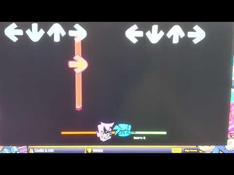 Trying to access the Test song in FNF be like