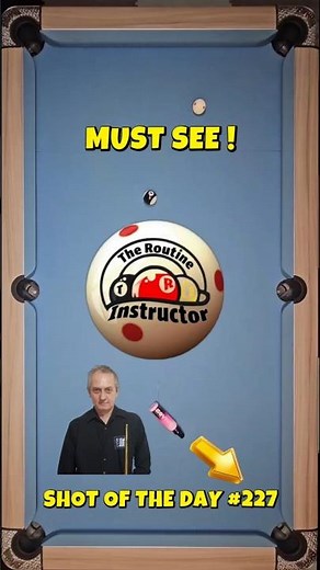 Must See! Insane Bank Shot 8 Ball Pool – Shot of the Day #227