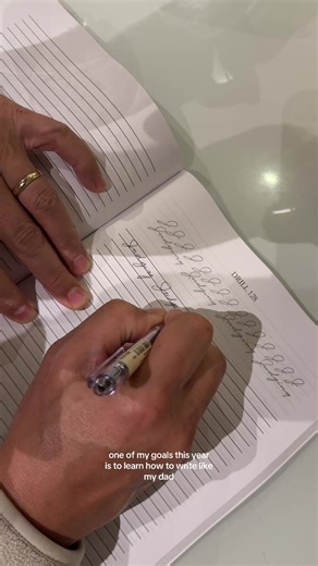 Mastering Perfect Penmanship Like My Dad