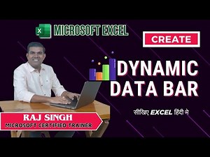 Create a Dynamic Data Bar in Excel for Stunning Data Visualizations - |Raj Singh Microsoft|