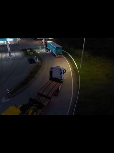 ETS2 | IVECO STRALIS | Backhoe Loader Delivery | Realistic Truck Driving | Euro Truck Simulator 2