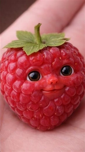 Too Cute Raspberry #viralvideo #trendvideo #aivideo #aiartwork #generativeart #ai #hyperrealism