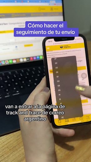 Seguimiento de envíos por Correo Argentino