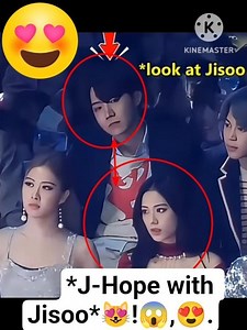 J-Hope just got little jealous to see Jisoo talking with other's, casually!!!..😡🥵.#shorts#fypシ゚viral