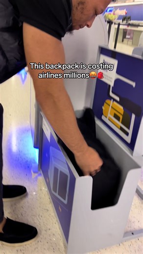 I can’t even explain how much money this backpack has saved me!😭 #travel #traveling #travelhacks #vacation #vacationmode