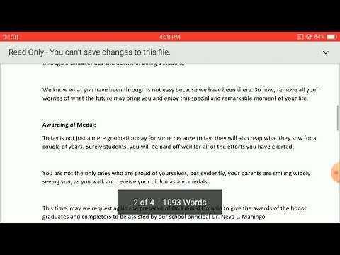 Graduation Script for Emcee