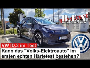 VW ID.3 First Edition im Test: Kann das "Volks-Elektroauto" im ersten echten Härtetest bestehen? 🧐
