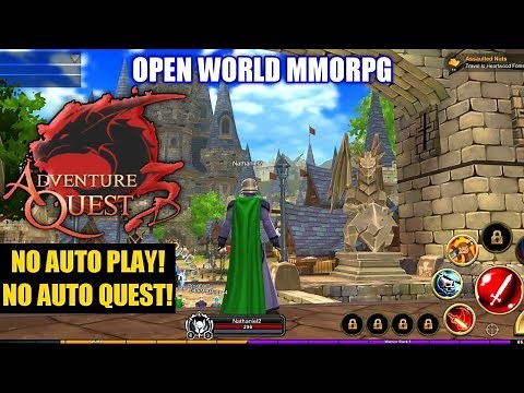 Adventure Quest 3D Gameplay (OPEN WORLD MMORPG) Android/IOS