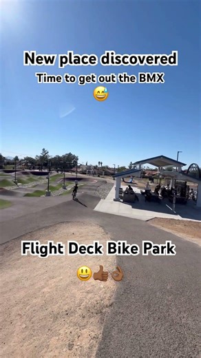 Flight deck bike park ￼