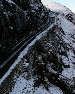 The most incredible road in Ireland - Conor Pass #dinglepeninsula #dingleireland #dingle #bestirelandpics #ireland_insta #irishlandscape #raw_ireland #ig_ireland #kingdomofkerry #ireland_gram #raw_community #wawpics #wildatlanticway #irishphotography #ireland_travel #specialmoments #lifeisbeautiful #naturecaptures #earthofficial #florianwalshphotography #greatlakes #mountaintop #wintertime #hikinglife #snowpeak #conorpass #snowireland #irishwinter #djiair2s #dronephoto | Florian Walsh photograph