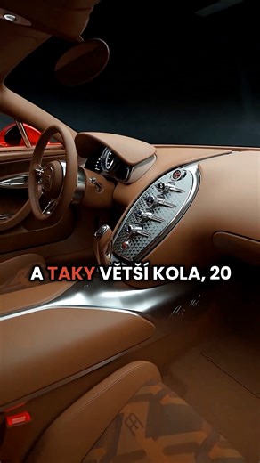 Bruno Motors on Instagram: "Jeden jediný kus. Žádná série. Žádný konfigurátor. Prostě Solitaire – program, kde Bugatti postaví jen 1–2 auta ročně na míru. Tenhle kousek je moderní pocta Veyronu a hlavně Ferdinandu Karlu Piëchovi – člověku, kterej ve Volkswagenu prosadil W16 a posunul hranice toho, co „sériový auto“ vůbec znamená. ✅ Základ z Chiron Super Sport ✅ 1 600 koní a W16 na vrcholu evoluce ✅ Ikonická podkovitá maska + dvoubarevnej lak, ale s moderníma detailama ✅ A uvnitř? Totální úlet: A