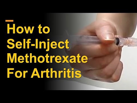 Methotrexate Self-Injection Demo for Arthritis and Rheumatic Diseases