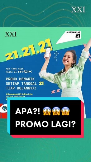 Promo Spesial Cinema XXI Setiap Tanggal 21