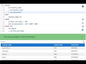 SQL 01.01 - Einfache Selects - Teil 1
