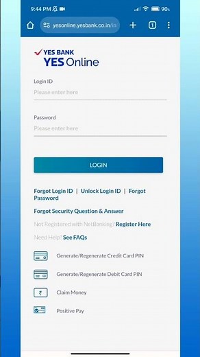 How to Login to Your Yes Bank Credit Card Account Online