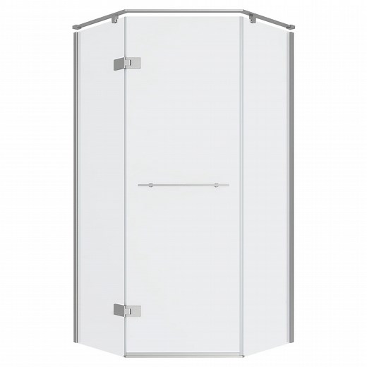 Elevate Framed 74-inch Neo-Angle Pivot Shower Door