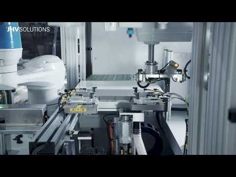 Automatic PCB Depaneling Machine with SCARA Robot | High-Speed PCB Separation | JHV-SOLUTIONS