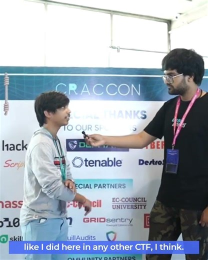 Young Talent + Elite Challenges = The CRACCON Experience 🚀