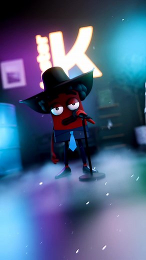 Une chanson m’a inspiré… Alors je lui ai donné une voix. 🎤 Voici le personnage 3D né de cette mélodie. 💫 Votre Master k ✨️✏️ | Master k