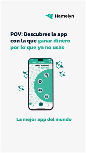HAMELYN on Instagram: "¿Dónde vender libros, películas, música y videojuegos usados? ¿Dónde ganar un dinero extra desde casa? Todas estas preguntas se resuelven con Hamelyn 🤭 #hamelyn #venderlibros #ganardinero #segundamano #ahorrardinero"