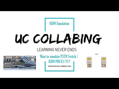Simulate ISDN PRI E1/T1 PSTN Calls on your Cisco lab