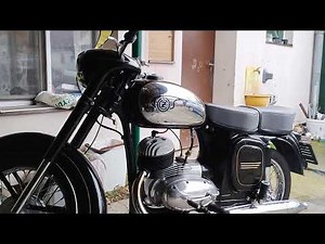 ČZ 125 typ 453 z roku 1961 - První start v roce 2025
