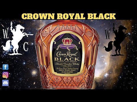 Crown Royal Black Canadian Blended Whisky Tasting & Review with Crown Royal Comparison.
