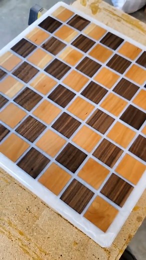 1.2K views | Epoxy And Wood Chess Board | Woodworking Art | Woodwork Wonders | Facebook