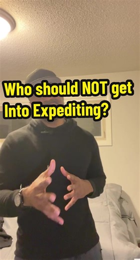 Who Should NOT Start Expediting? #expediting #sprintervan #owneroperator #truckbusiness #logistics