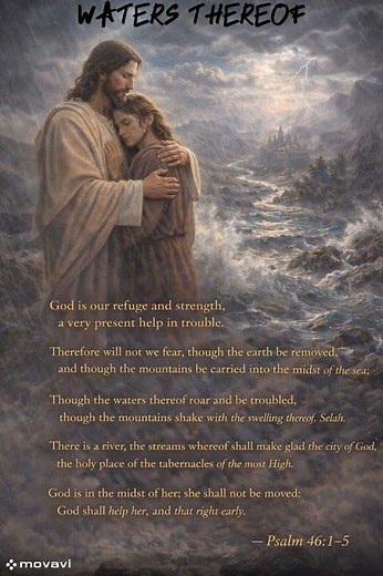 Psalm 46:1–5 | God Is Our Refuge and Strength #bibleverse #christianfaith #psalm #jesuschrist