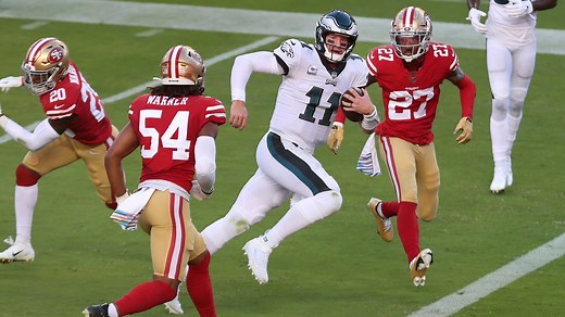 Philadelphia Eagles rally in the fourth to defeat the San Francisco 49ers, 25-20. #PHIvsSF | NFL Game Recaps