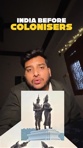 Om on Instagram: "Before Colonisers: India Ruled the Seas & Minds 🌊🇮🇳 Long before European colonisers talked about “civilising the world,” India was already doing it — peacefully, intelligently, and culturally. In this video, I talk about Kaundinya, a 1st-century Indian mariner, whose journey to Southeast Asia changed the course of history. Through trade, knowledge, culture, and dharma — India helped shape civilizations far beyond its borders. 🌏 What this video explains: • Who Kaundinya was 