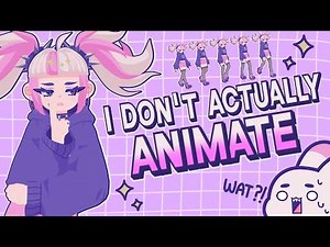 How I Make Animations Using ONLY VRoid Studio & GIMP