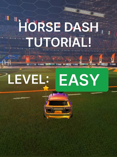Horse Dash Tutorial in Rocket League