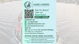 "The Evolution in Crewing Services" We are proud to announce our new partnership between Laurel Carriers and Nautical Crew Team Shipmanagement. This collaboration marks another milestone in our commitment to excellence, quality crewing, and stronger maritime operations. Here’s to a successful and productive journey ahead. ⚓ @topfans | Laurel Carriers