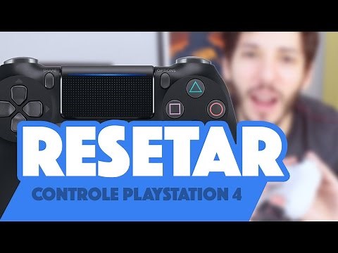 COMO RESETAR O CONTROLE DO PLAYSTATION 4 / DUALSHOCK 4
