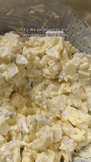 Deviled Egg Potato Salad - Instant Pot Recipe
