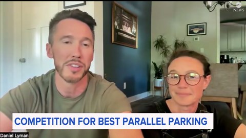 ‘It’s really fun’: Couple hosts parallel parking competition