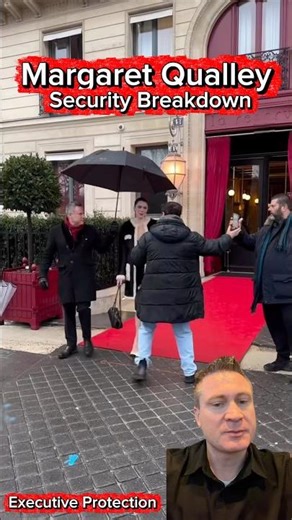 👉 🫣 “Not a Big Deal”… Just Let Him Through?! #margaretqualley #bodyguard #vipsecurity