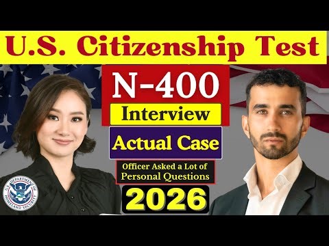 Real Interview of U.S. Citizenship, N-400 Naturalization Interview & Test, Small Talk #n400