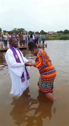 Muddy Baptism Mishap A Lighthearted River Moment with the Community