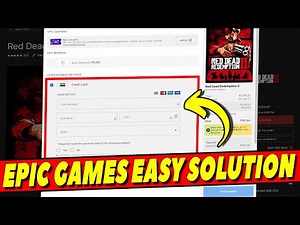How To Solve Epic Games Store Most Common Payment Problem! How To Buy Games In Epic Games