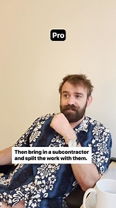 Overwhelmed with a project? Subcontracting could be your saving grace! Hand over some duties to seasoned pros, freeing up your time for the essentials. Just make sure you're teaming up with dependable folks who deliver top-notch results. | Jamie Brindle