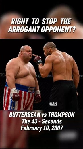 ERIC BUTTERBEAN ESCH VS JAMES THOMPSON | eric butterbean highlights