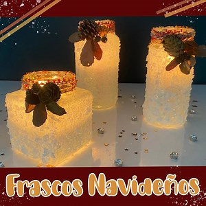 122K views · 5.6K reactions | ️ Faros escarchados para Navidad  | Chuladas Creativas | Facebook