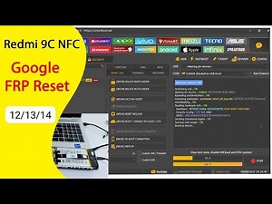 Xiaomi Redmi 9C Nfc FRP Google Account Reset by Unlock Tool ✅