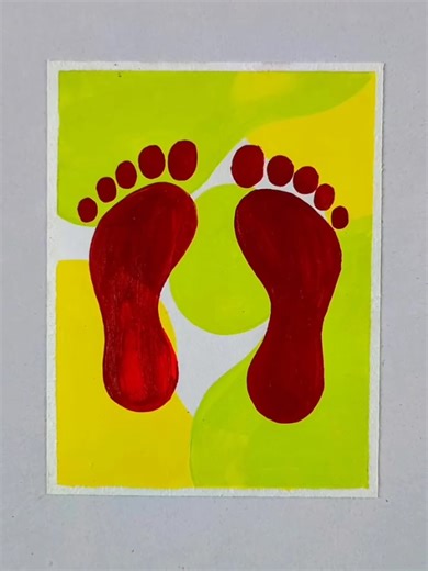Creative Footprint Art Ideas for Kids