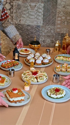 ‎Khaled Al Moustafa Sweets | حلويات خالد المصطفى‎ on Instagram‎: "Serving Ramadan sweetness on one table! 🌙✨ 📍 Chekka, Jdideh 📞 71 731 442 | 26 542 541 📍 Tripoli, Dawar Al-Salam 📞 81 411 244 | 26 411 244 📍 Batroun 📞 81 120 201 ‎#طعمك_خالد_يا_حلو #lebanesesweets #ramadansweets #ramadankareem"‎