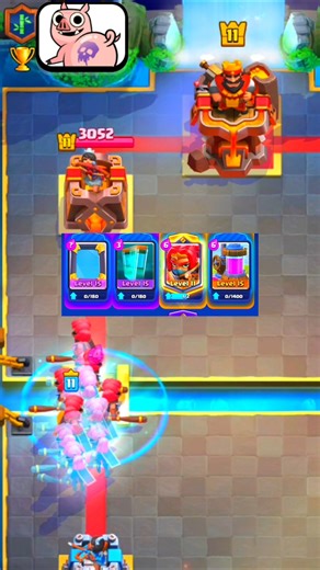 5 boss bandit + clone + mirror #clashroyale